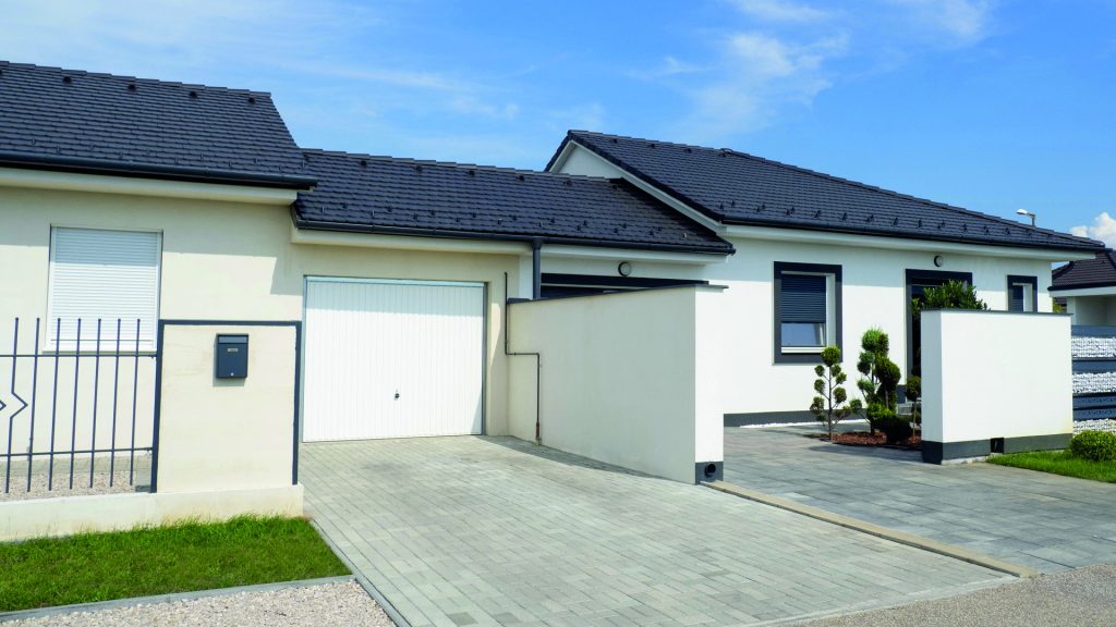 Rundo carbon tetőcserép letisztult stílushoz