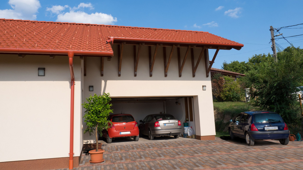 Téglakő Fahéj térkő Danubia Tégla tetőcseréppel