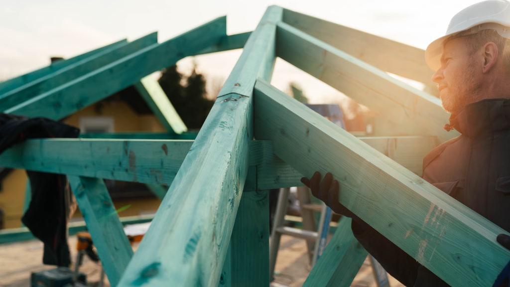 Késztető előregyártott tetőszerkezet